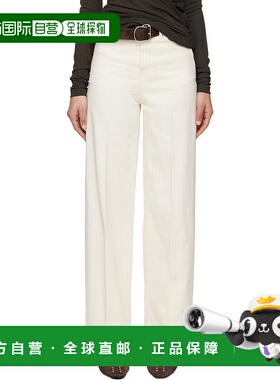 1h可退 潮奢 TOTÊME 女士 灰白色 Wide Leg 牛仔裤 242WRB2429FB0