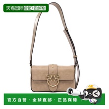 PINKO 女士单肩包 104340A2C2C50Q CO 浅棕色 Mini Love Bag Slou