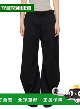 1h可退 潮奢 Acne Studios 艾克妮 女士 黑色长裤 AK1035
