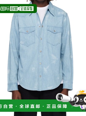 ISABEL MARANT 男士衬衫 CH0306HAD1H01H30BUBLUE