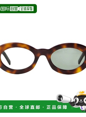 SAINT LAURENT 女士眼镜 SLM136 AW2024 棕色 Saint Laurent Sl M