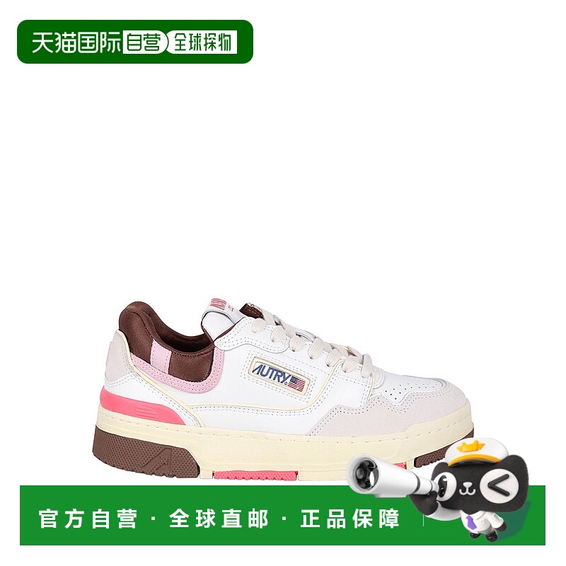 AUTRY 女士运动鞋 ROLWMM35-0 SS2025 白色 Clc Low Leather Snea