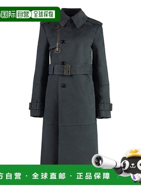 1h可退 潮奢 Burberry 巴宝莉 女士 ASH-COLOURED 长款棉质尼龙风