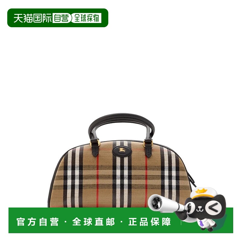 1h可退 BURBERRY 女士手拿包 8112343SAND AW2025 卡其色 BORSA H