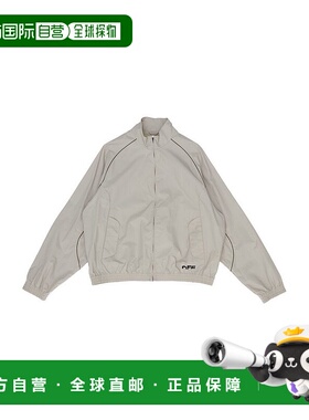 1h可退 潮奢 off-white 男士 灰色 Off Split 运动夹克 OMBD05AS2