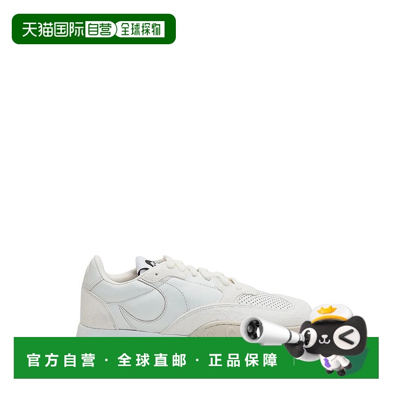 1h可退 MARINE SERRE 男士运动鞋 WFW006AWH10 SS2025 白色