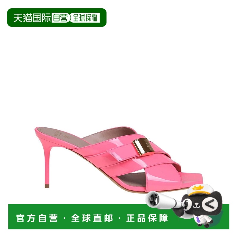 BALMAIN 女士高跟鞋 CN1UR978LPAT437 SS2024 花色 交叉带高跟凉