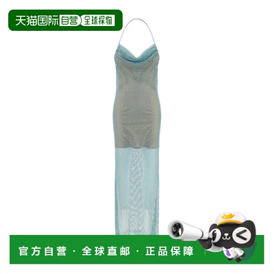 1h可退 SELF-PORTRAIT 女士连衣裙 SS23149XGGREEN SS2023长裙