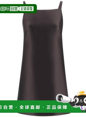 VALENTINO 女士半身裙 2B0VA3V06D1E05 SS2023 黑色背带裙