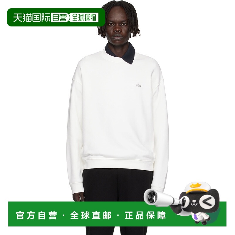 1h可退 潮奢 Tom Ford 汤姆 福特 男士 白色 Loose Fit Heavy Fle