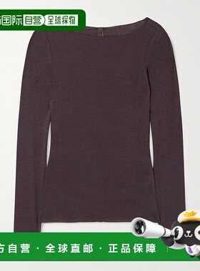 1h可退 潮奢 SKIMS 女士 Phoenix 船领长袖上衣 LSLST6143WPHOENI