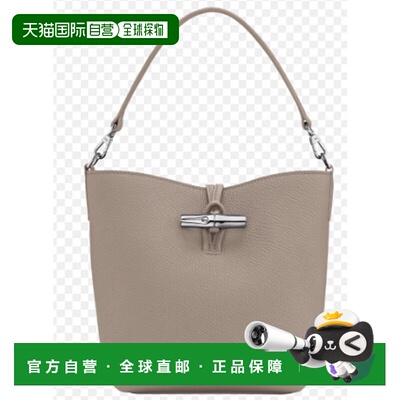 LONGCHAMP 女士斜挎包 10314HFP266 AW2025 灰色 LE ROSEAU - XS