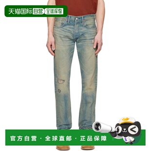 1h可退 潮奢 ralph lauren rrl 拉夫 劳伦RRL 男士 蓝色 Slim Fit