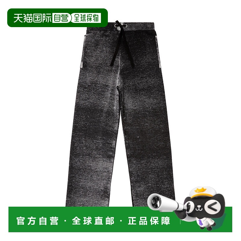 1h可退 DIESEL 女士休闲裤 A220370TKCY900 SS2026 灰色 针织运动