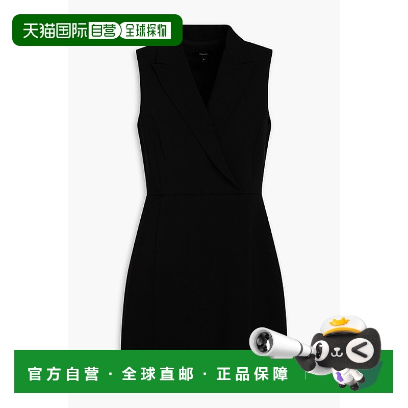 1h可退 潮奢 THEORY 希尔瑞 女士 裹式绉纱迷你连衣裙 O010961100