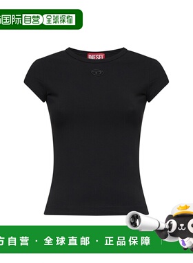 DIESEL 女士T恤 A199120AFAA9XX CO 黑色 Diesel T-Angie-Od T-sh