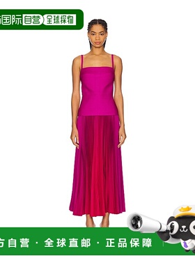 1h可退 潮奢 Acler 女士 x Leasgill 中长连衣裙 AL2410141DEXCRA