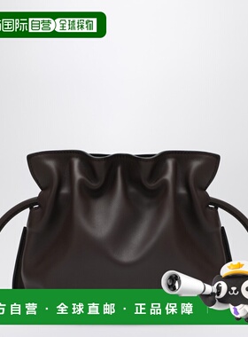 1h可退 潮奢 LOEWE 罗意威 女士 FLAMENCO 迷你巧克力色手包 A411