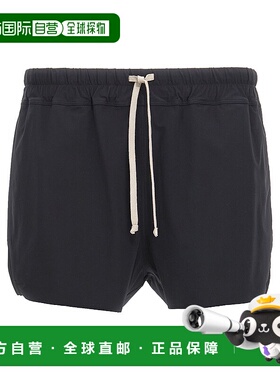 RICK OWENS 女士短裤 RU01F2012NS09 SS2026 黑色 Live cut hem s