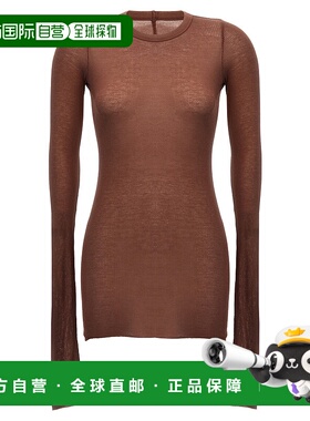 RICK OWENS 女士T恤 RP02E4202RC13 SS2025 粉红色