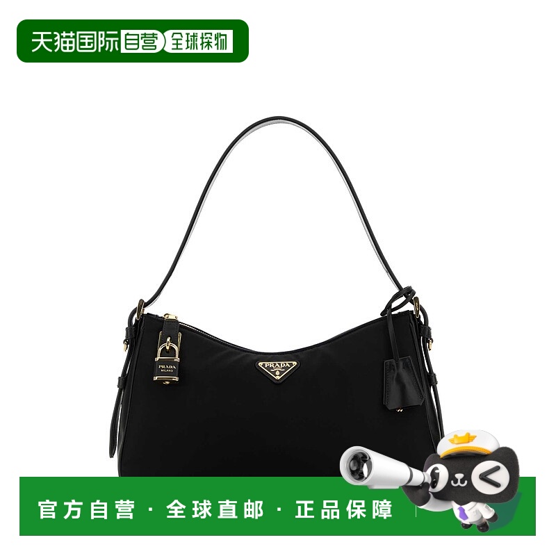 1h可退 PRADA 女士手提包 1BC232VODO2C8QF0002 AW2025 黑色