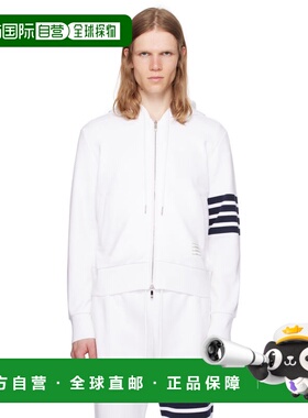 1h可退 潮奢 Thom Browne 汤姆 布朗 男士 白色 Classic Loopback