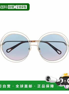 1h可退 CHLOÉ 女士眼镜 CH0045S003 AW2024 蓝色 CHLOÉ WOMEN'S C