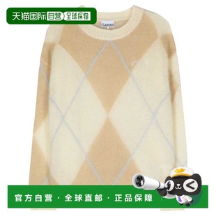 AW2024 K2246999 黄色 女士针织毛衣 GANNI
