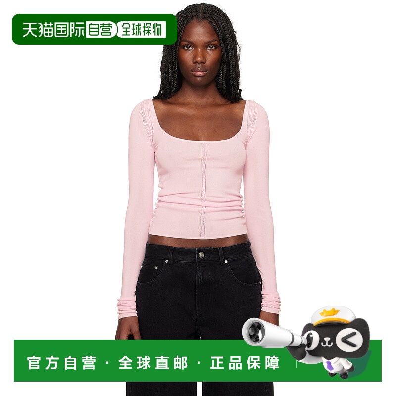 1h可退 潮奢 Paris Georgia 女士 粉色 Elemental Second Skin T