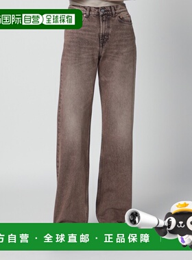 潮奢 Our Legacy 女士 Wata Breeze 剪短土褐色水洗牛仔裤 W2265W