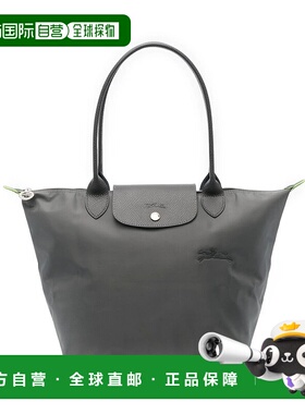 LONGCHAMP 女士斜挎包 L2605919P66 CO 手提包珑骧托特包灰色