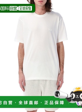 Y-3 男士T恤 JD9829W AW2025 白色 Regular short sleeve t-shirt