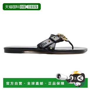 蔻依 女士 舒适时尚 潮奢 black黑色 Chloe 凉鞋 1h可退 Mae