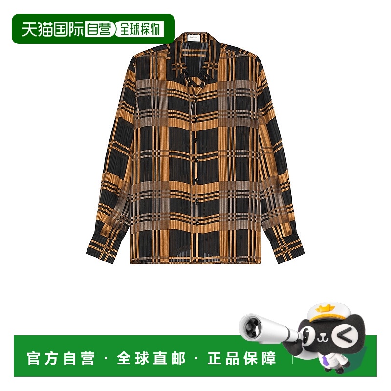 1h可退 潮奢 Saint Laurent 圣罗兰 男士 长袖衬衫 813932Y1L28