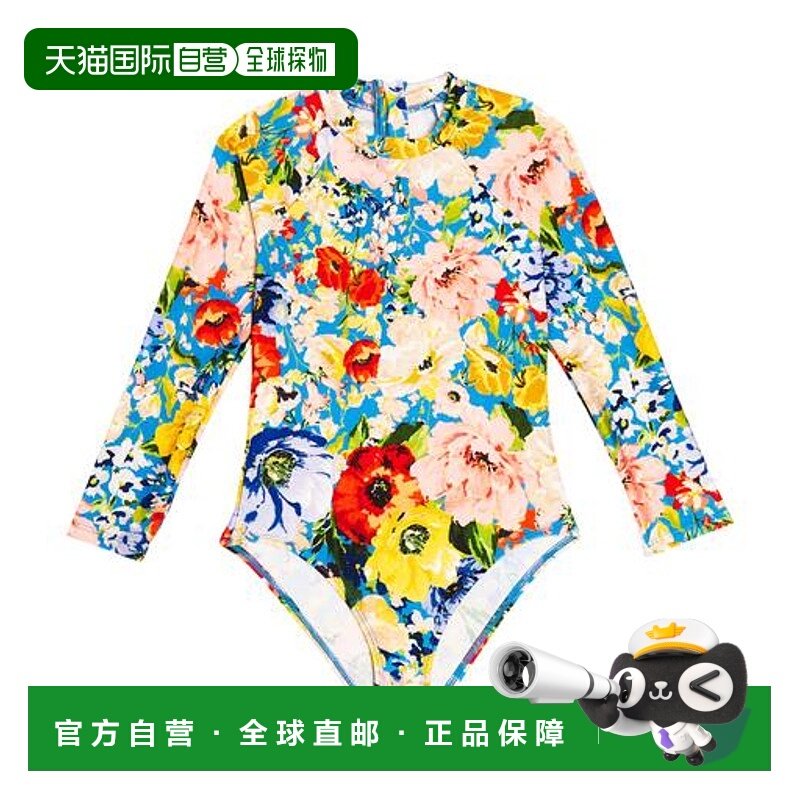 1h可退 潮奢 ZIMMERMANN 女童 Alight swimwuit 防晒泳衣童装
