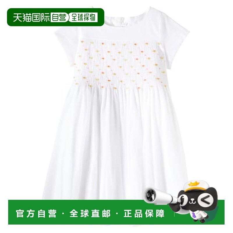1h可退 潮奢 Bonpoint 女童 丝硬缎棉质连衣裙童装