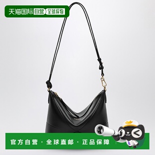 1h可退 潮奢 LOEWE 罗意威 女士 PUZZLE CLUTCH 折叠黑色包包 C51