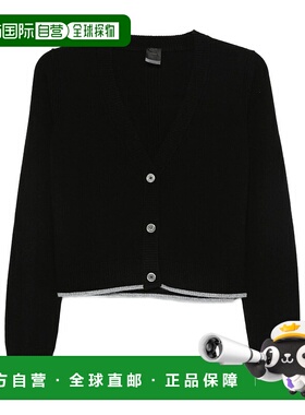 PINKO 女士卫衣 105447A2Q9Z99 AW2025 STROMBOLI黑色长袖开衫