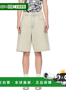 1h可退 潮奢 CARHARTT WIP 女士 米色 Brandon 牛仔短裤 I0319190