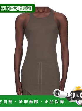 RICK OWENS 男士T恤 RU02E1150MR25 AW2025 棕色 Tank Top Classi
