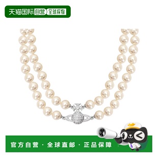 西太后 Westwood 女士双层珍珠颈链项 威斯特伍德Vivienne 薇薇安