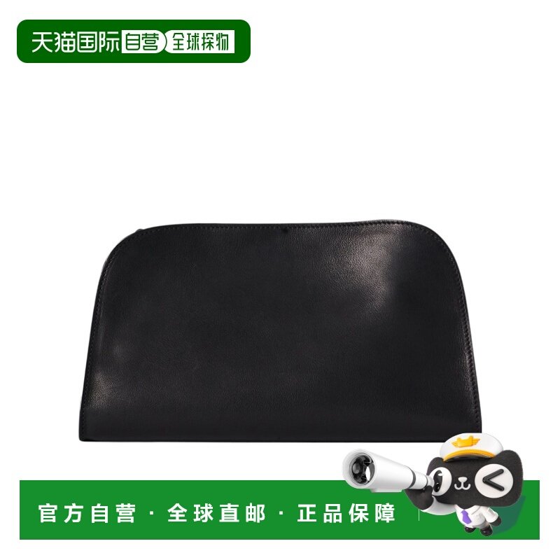 THE ROW 女士单肩包 W1774L72BAS SS2025 黑色 Peggy 手拿包,箱包皮具/热销女包/男包,通用款女包,淘宝优惠券,粉丝福利购,淘宝优惠卷