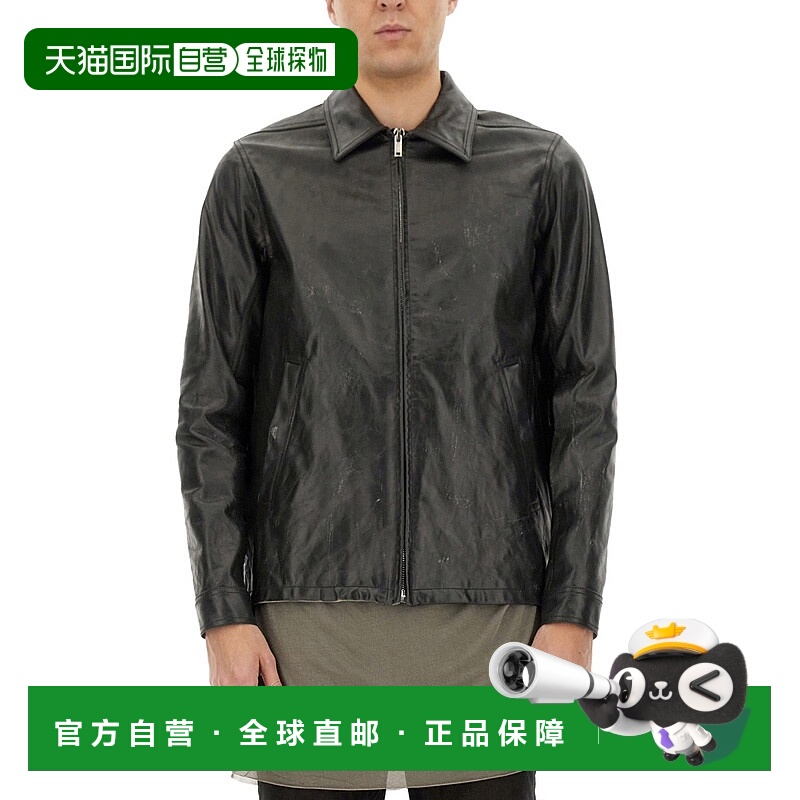 1h可退 RICK OWENS 男士夹克 RU01E5764LTP09 SS2025 黑色