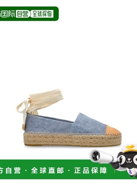 TORY BURCH 女士休闲鞋 1679940432 SS2025 蓝色 Suede espadrill