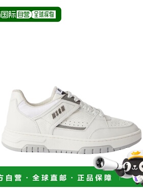 MSGM 男士运动鞋 3741MDS60401 AW2024 白色 圆头运动鞋