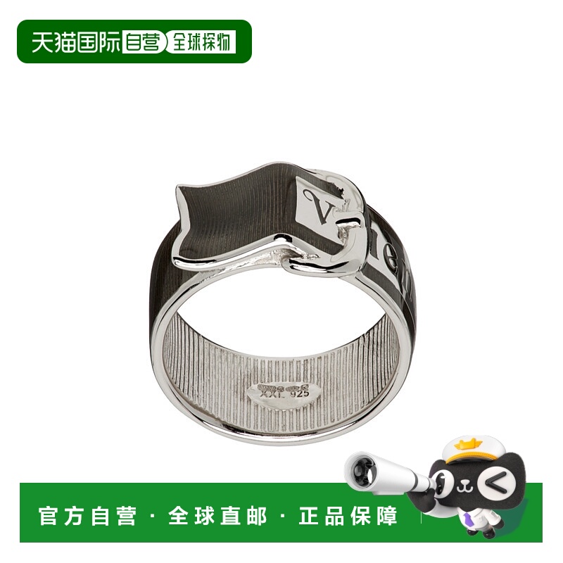 1h可退 VIVIENNE WESTWOOD 男士戒指 6404018A01P166AW25P166珐琅