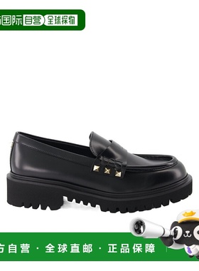 VALENTINO 女士休闲鞋 3W0S0HW9AWE0NO CO 黑色 ROCKSTUD铆钉细节