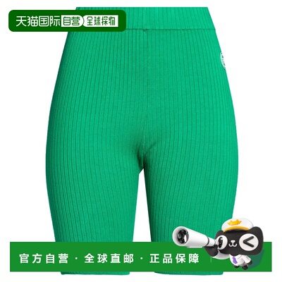 潮奢 SPORTY & RICH 女士 短裤 green绿色 舒适时尚