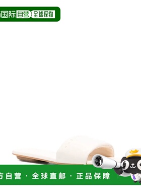 HOGAN 女士凉鞋 HXW6850FO00QUMB010 SS2025 白色 LEATHER SLIDE