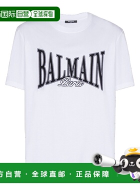 BALMAIN 男士T恤 FH0EG000BD29GAB AW2025 白色